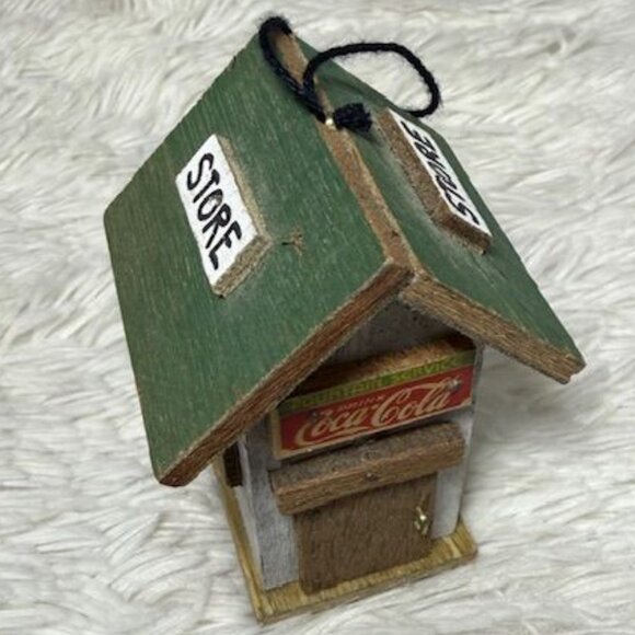 Vintage Coca-Cola Wood Country Store Ornament - Picture 6 of 10